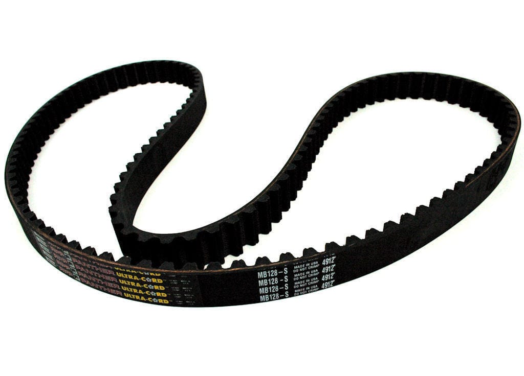 Carlisle Panther Primary Drive Belts Panther 1 1/8" Rear Drive Belt Rubber 128 Tooth Harley Sportster XL 883 1200