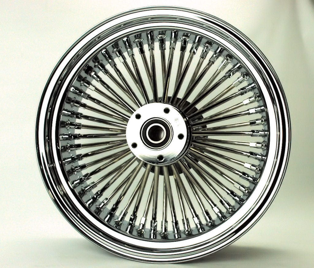 DNA Specialty Other Tire & Wheel Parts 16 X 5.5 52 Fat Mammoth Spoke Rear Wheel Rim 2009+ Harley Touring w/ Cush Drive