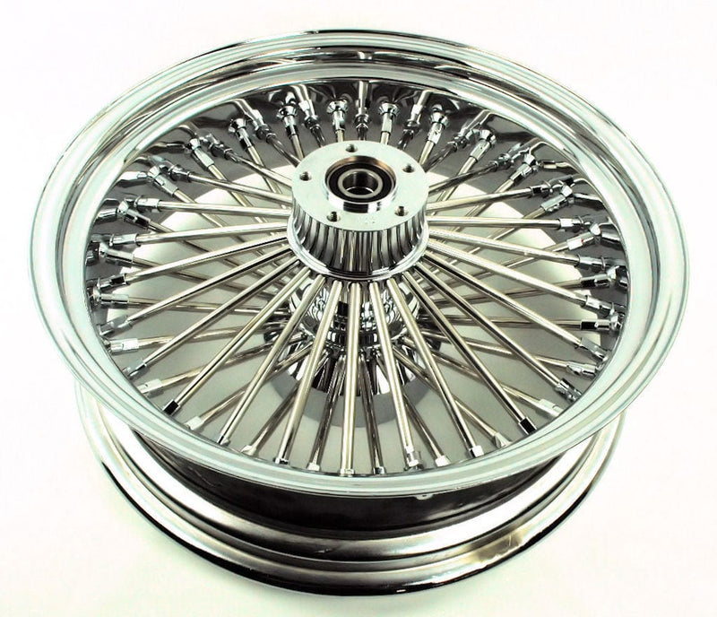 DNA Specialty Other Tire & Wheel Parts Chrome 18 X 5.5 52 Fat Spoke Rear Wheel Rim 2009+ Harley Touring w/ Cush Drive