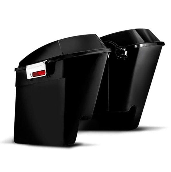 DNA Specialty Saddlebags & Accessories DNA 4" Stretched Extended ABS Saddlebags Bag Latches Harley Touring Bagger 93-13