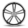 DNA Specialty Wheels & Rims Black Contrast Cut Reinforcer Enforcer Front Wheel Rim 21 3.5 Harley Touring 08+