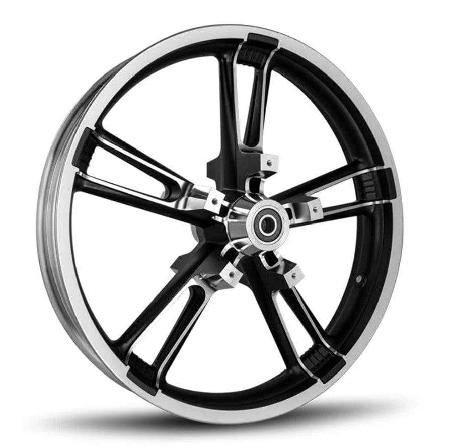 DNA Specialty Wheels & Rims Black Contrast Cut Reinforcer Enforcer Front Wheel Rim 21 3.5 Harley Touring 08+