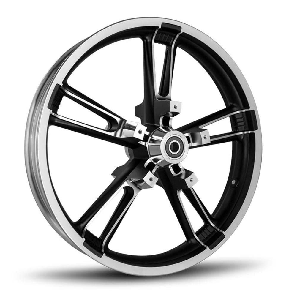 DNA Specialty Wheels & Rims Black Contrast Cut Reinforcer Enforcer Front Wheel Rim 21 3.5 Harley Touring 08+