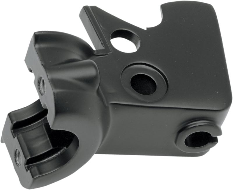 Drag Specialties Drag Specialties Clutch Lever Bracket Black 0615-0197