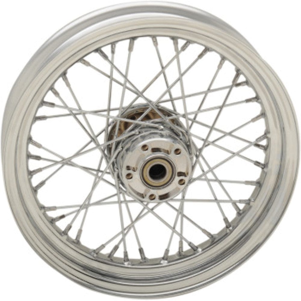 Drag Specialties Wheels & Rims Drag Chrome 16" x 3" 40 Spoke Rear Wheel Rim Harley Sportster XL 883 1200 08+