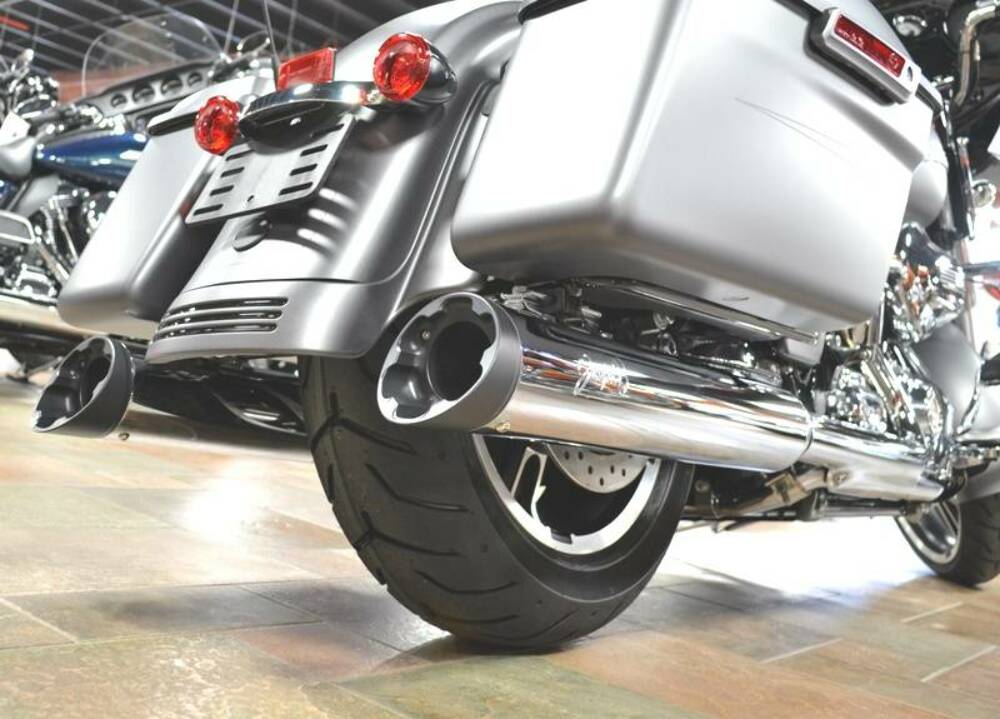 Fuel Moto Fuel Moto Chrome Jackpot Hi Roller Slip On Mufflers 99-16 Harley Twin-Cam Black