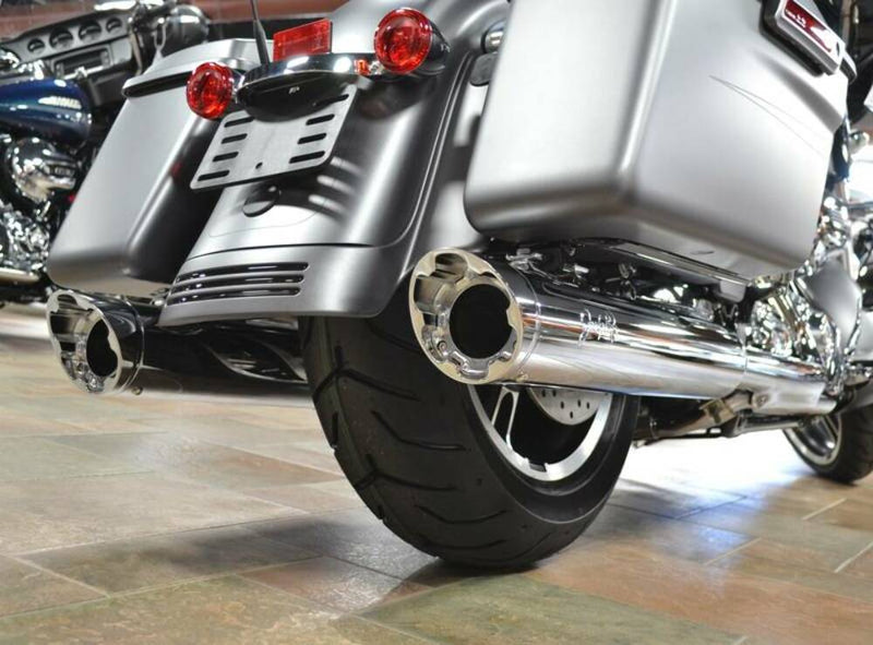 Fuel Moto Fuel Moto Chrome Jackpot Hi Roller Slip On Mufflers 99-16 Harley Twin-Cam Trikes