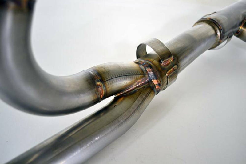 Fuel Moto Header Pipes Fuel Moto Jackpot Exhaust Header Pipe Stainless 2-1-2 Crossover Harley Touring