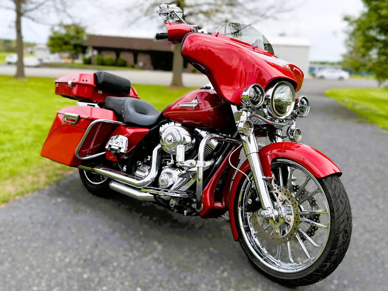 2010 Harley-Davidson Touring FLHR Road King w/ Many Upgrades Fire