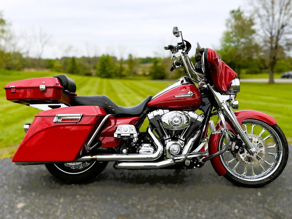 2010 Harley-Davidson Touring FLHR Road King w/ Many Upgrades Fire