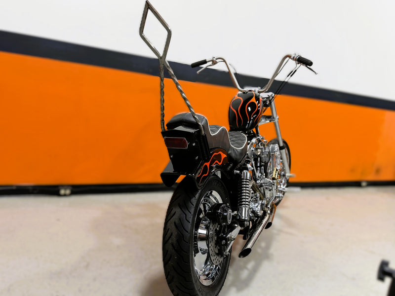 SOLD 1975 Harley-Davidson Shovelhead Swingarm Chopper Crazy Frank