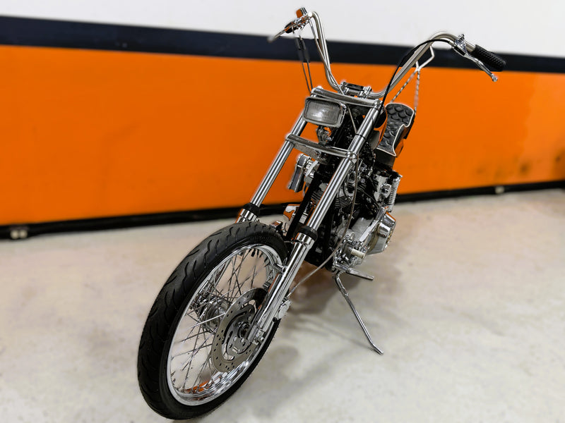 1975 Harley-Davidson Shovelhead Swingarm Chopper Crazy Frank Kick