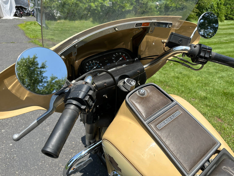 1983 Harley Davidson FLHT Electra Glide Shovelhead Two-Tone Tan & Crea –  American Classic Motors