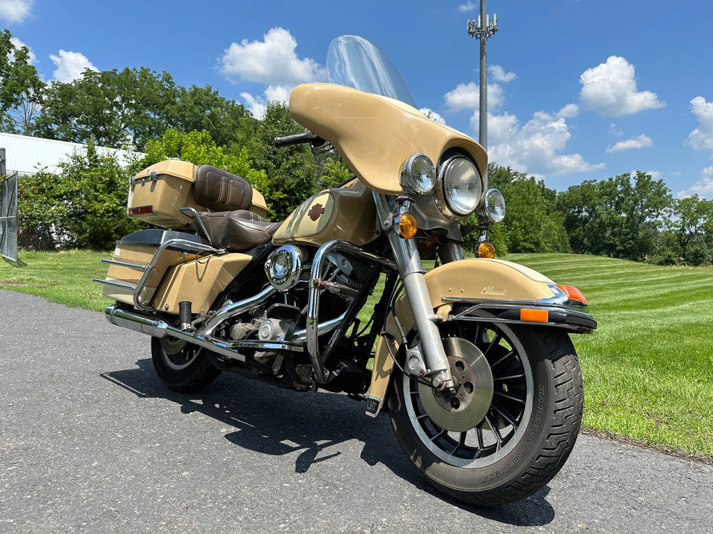 1983 Harley Davidson FLHT Electra Glide Shovelhead Two-Tone Tan