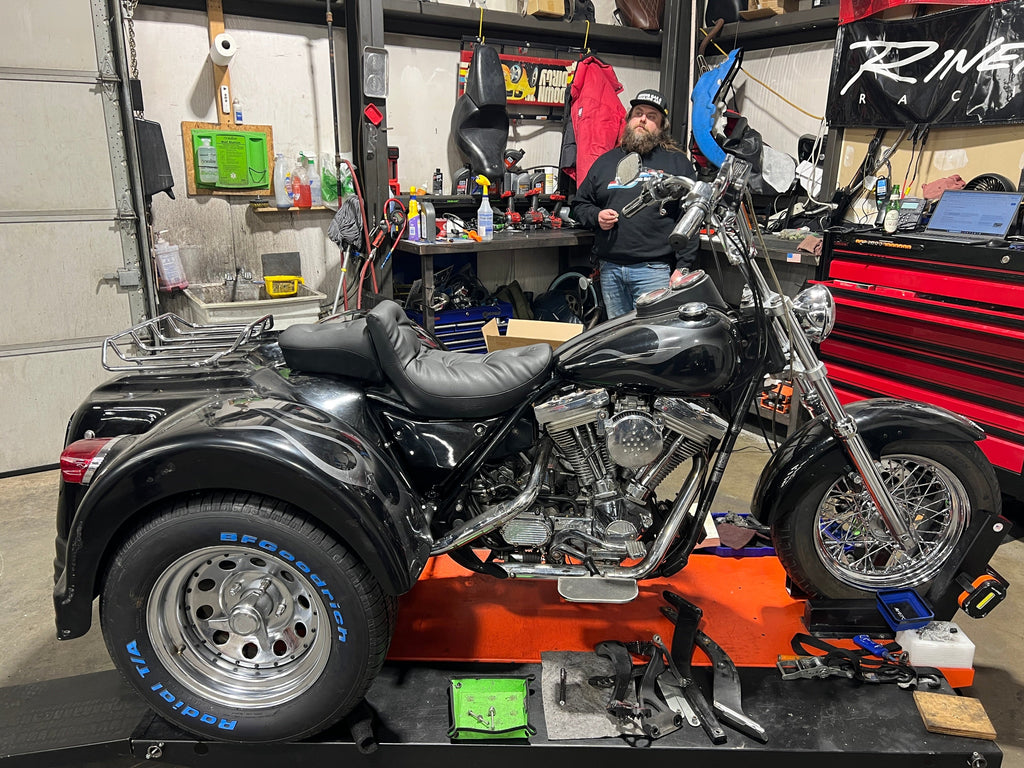 Harley-Davidson Motorcycle 1989 Harley-Davidson FXR Superglide Mystery Designs Lehman Trike Ground Up Build One Owner Only 2,190 Miles! $15,000