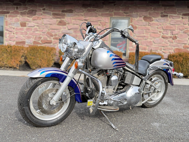 1990 Harley-Davidson FLSTF Fatboy Gray Ghost 9k Miles Custom 90's