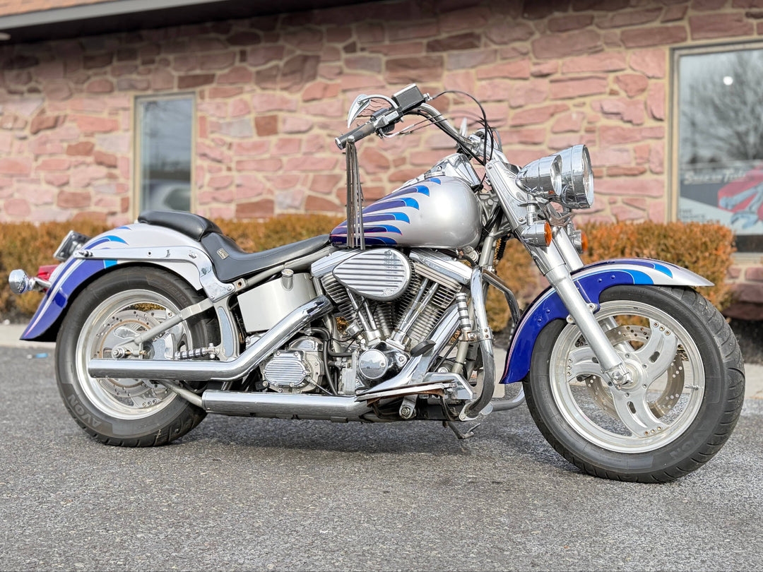 1990 Harley-Davidson FLSTF Fatboy Gray Ghost 9k Miles Custom 90's