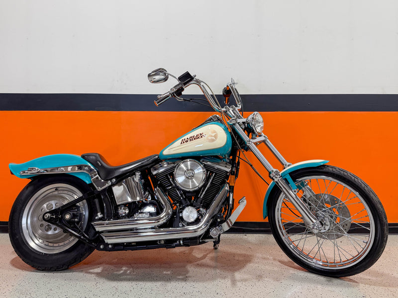 Harley-Davidson Motorcycle 1992 Harley-Davidson Softail Custom FXSTC 1340 Evo Only 15k Miles! - $9,995