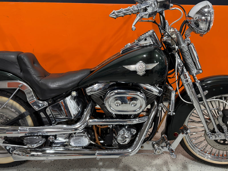 Harley-Davidson Motorcycle 1992 Harley-Davidson Softail Springer FXSTS Nostalgic Custom Paint Many Extras! $7,995