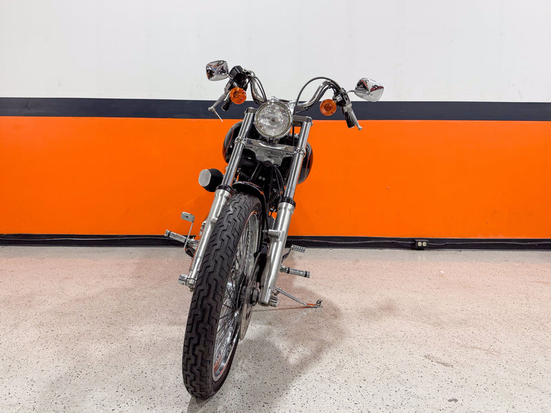 Harley-Davidson Motorcycle 1993 Harley-Davidson Softail Custom FXSTC 1340 Evo Vivid Black Very Low Miles w/ Upgrades! $7,995