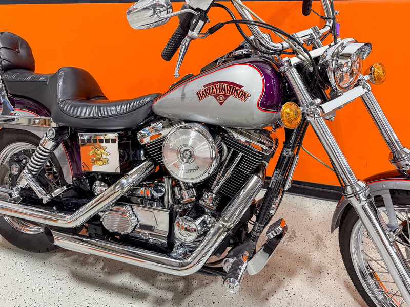 Harley-Davidson Motorcycle 1994 Harley-Davidson Dyna Wide Glide FXDWG Very Rare 2-Tone Low Miles Many Extras! $9,995