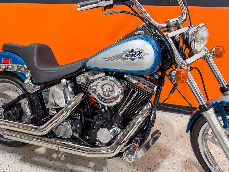 Harley-Davidson Motorcycle 1995 Harley-Davidson Softail Custom FXSTC 1340 Evo 2-Tone w/ Many Upgrades! $7,995