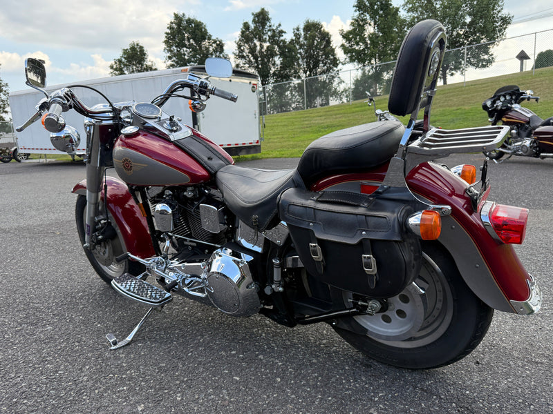 Harley-Davidson Motorcycle 1996 Harley-Davidson FLSTF Fatboy Showroom Condition 4k Original Miles Rare HD 2-Tone w/ Low Miles! $12,995