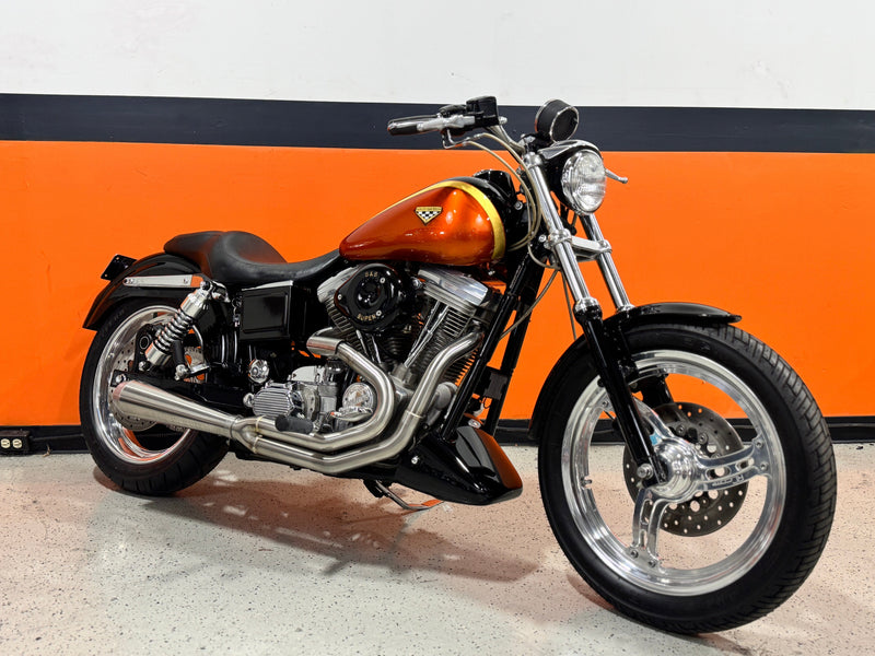 Harley-Davidson Motorcycle 1997 Harley-Davidson Dyna Super Glide FXD 80" 5-Speed Evo Evolution Race Style Performance Build! $9,995