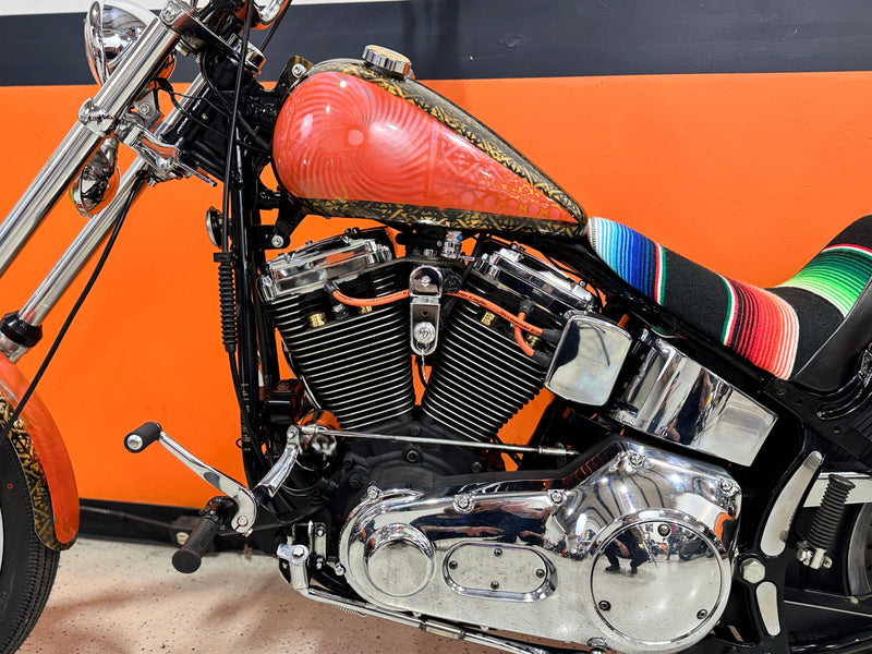 Harley-Davidson Motorcycle 1997 Harley-Davidson Evo Softail Custom Chopper Old School Style Extended Forks Lots of Extras! $12,995