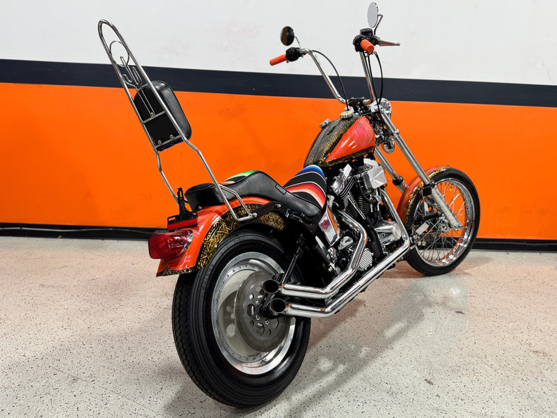 Harley-Davidson Motorcycle 1997 Harley-Davidson Evo Softail Custom Chopper Old School Style Extended Forks Lots of Extras! $12,995