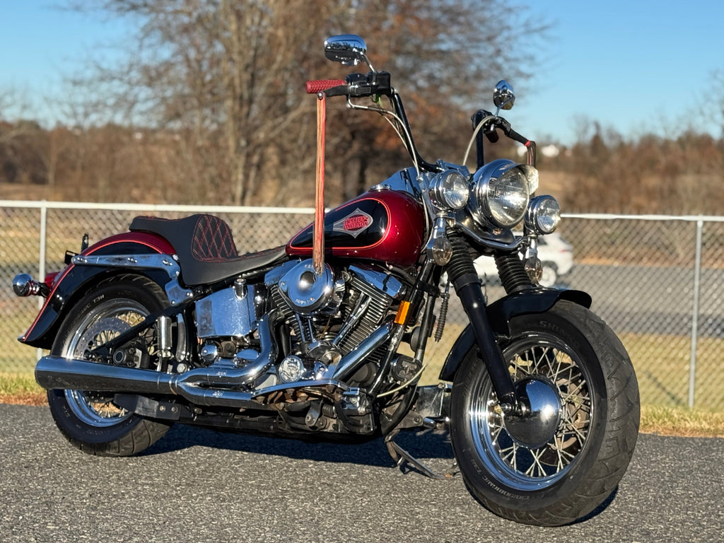 Harley Davidson Motorcycle 1997 Harley-Davidson Heritage Softail Classic FLSTC Bobber Evo Clean Carfax! Runs Great! $7,995