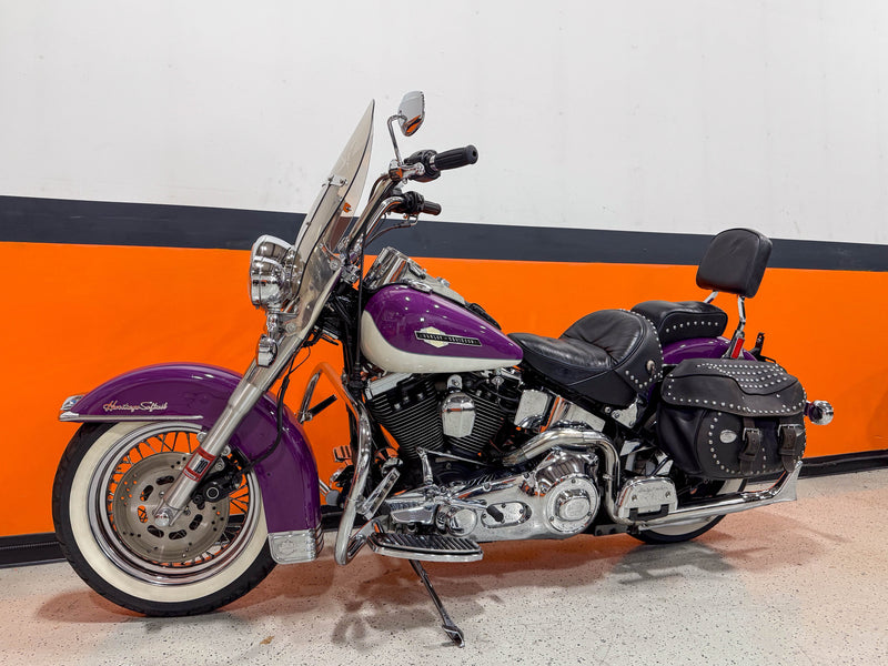 Harley-Davidson Motorcycle 1997 Harley-Davidson Softail Heritage FLSTC Only 17K Miles w/ Rare Paint! $9,995