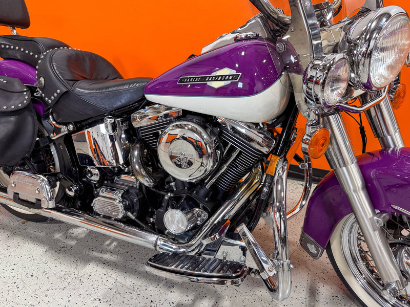 Harley-Davidson Motorcycle 1997 Harley-Davidson Softail Heritage FLSTC Only 17K Miles w/ Rare Paint! $9,995