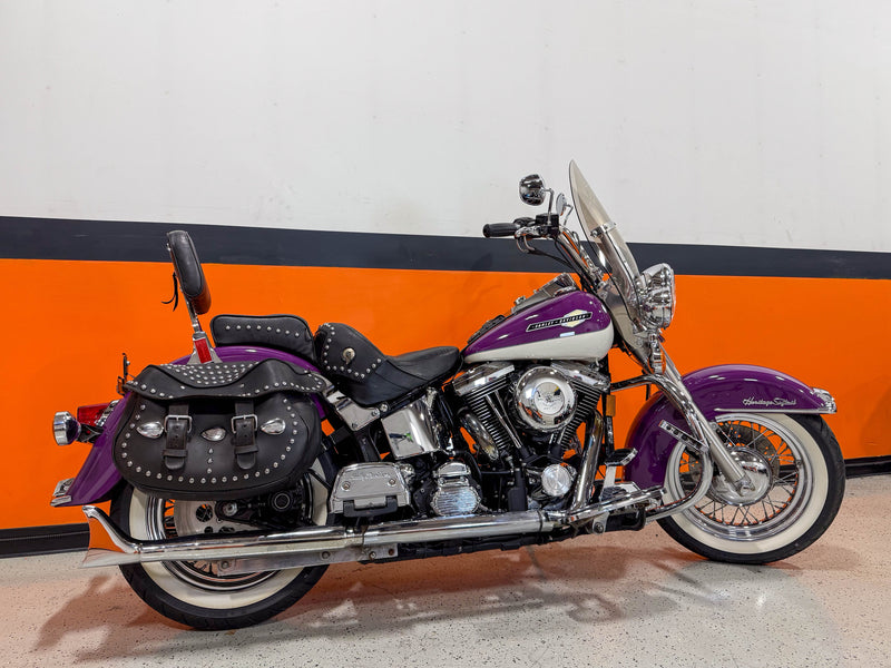 Harley-Davidson Motorcycle 1997 Harley-Davidson Softail Heritage FLSTC Only 17K Miles w/ Rare Paint! $9,995