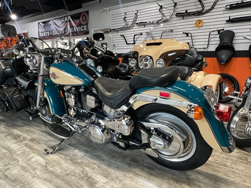 Harley-Davidson Motorcycle 1998 Harley-Davidson FLSTF Fatboy One Owner 95th Anniversary Rare HD Color Shop 2-Tone w/ Low Miles! $7,995