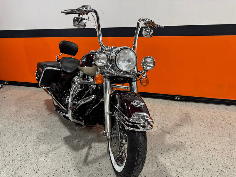 Harley-Davidson Motorcycle 1998 Harley-Davidson Road King Classic FLHRCI 95th Anniversary 2-Tone One Owner Low Miles Numbered Edition w/ Extras! $9,995