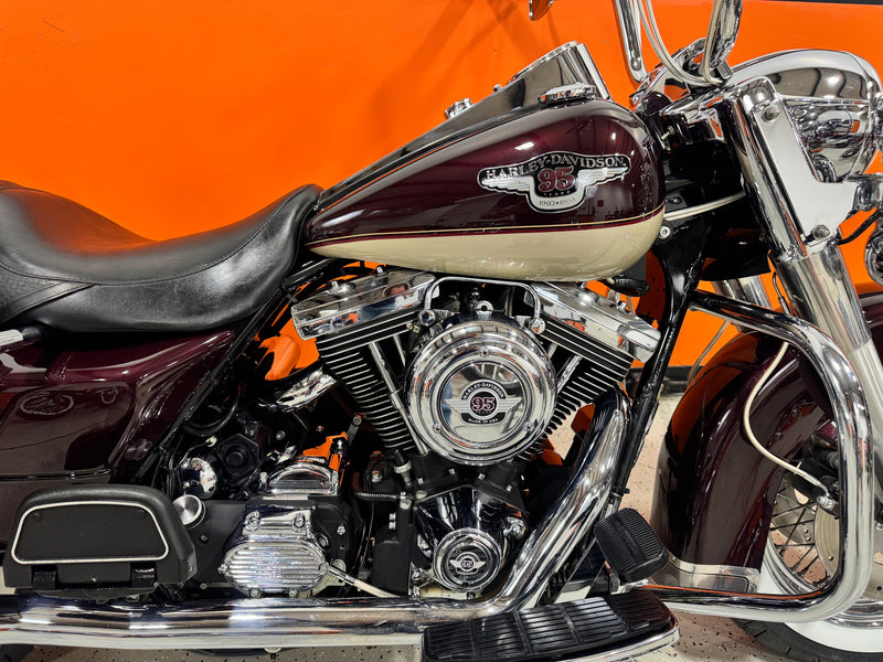 Harley-Davidson Motorcycle 1998 Harley-Davidson Road King Classic FLHRCI 95th Anniversary 2-Tone One Owner Low Miles Numbered Edition w/ Extras! $9,995