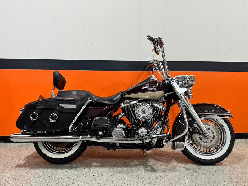 Harley-Davidson Motorcycle 1998 Harley-Davidson Road King Classic FLHRCI 95th Anniversary 2-Tone One Owner Low Miles Numbered Edition w/ Extras! $9,995