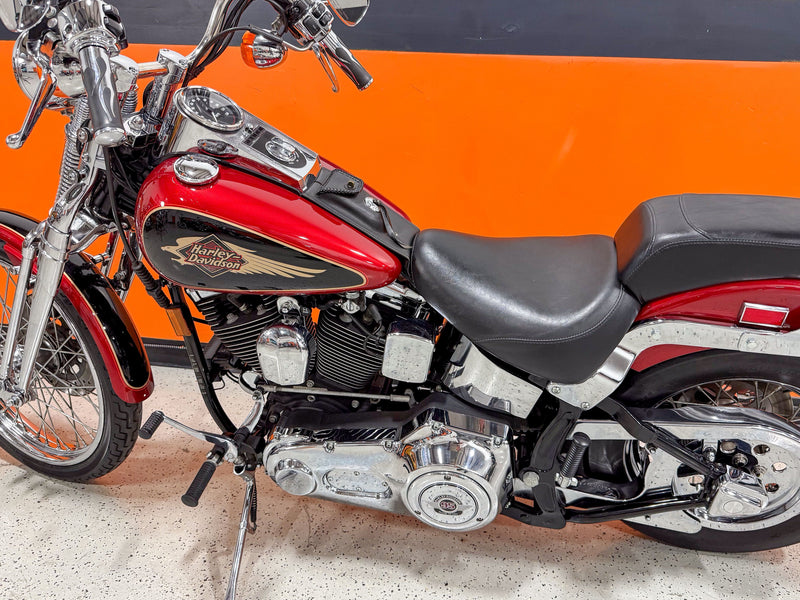 Harley-Davidson Motorcycle 1998 Harley-Davidson Softail Heritage Springer FXSTS Evolution Anniversary Survivor w/ Exhaust and Extras! $11,995