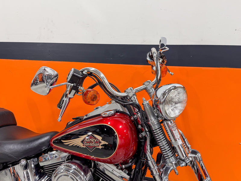 Harley-Davidson Motorcycle 1998 Harley-Davidson Softail Heritage Springer FXSTS Evolution Anniversary Survivor w/ Exhaust and Extras! $11,995