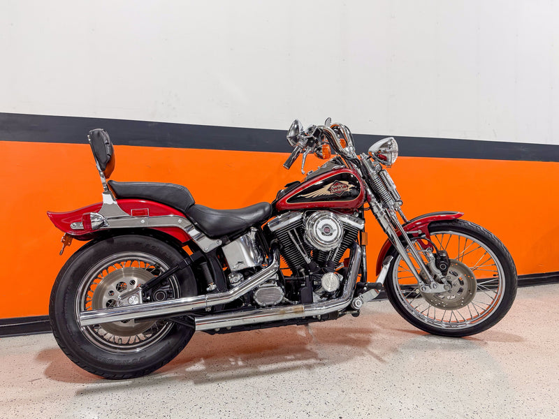 Harley-Davidson Motorcycle 1998 Harley-Davidson Softail Heritage Springer FXSTS Evolution Anniversary Survivor w/ Exhaust and Extras! $11,995
