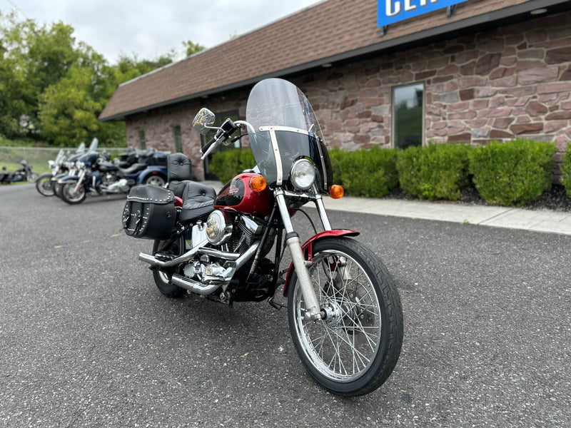 Harley-Davidson Motorcycle 1999 Harley-Davidson Softail Custom Evolution FXSTC Two-Tone One Owner! Clean Carfax! $5,995