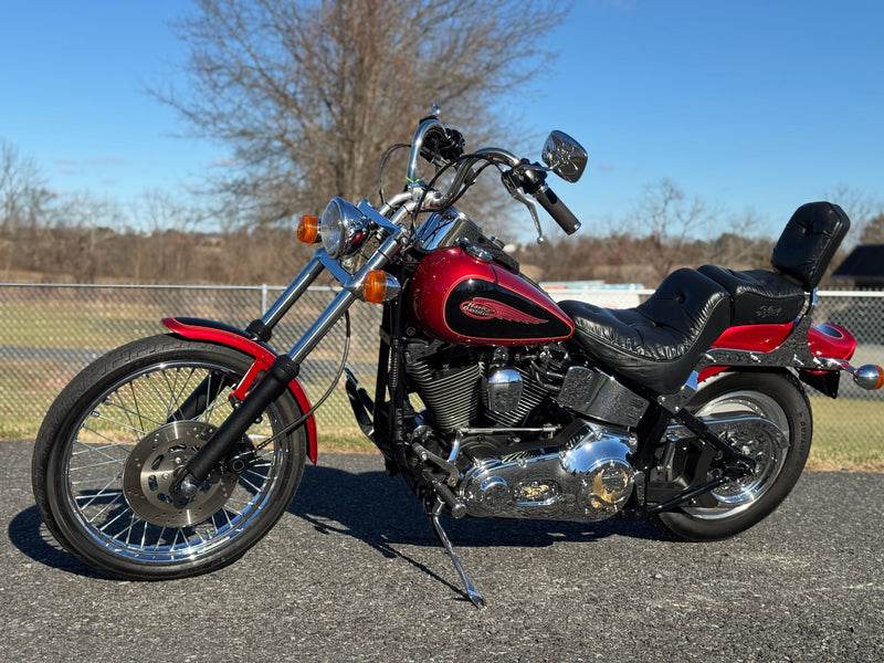 Harley-Davidson Motorcycle 1999 Harley-Davidson Softail Custom Evolution FXSTC Two-Tone One Owner! Clean Carfax! $5,995