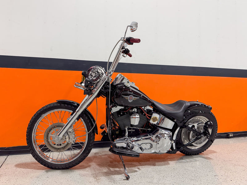 Harley-Davidson Motorcycle 1999 Harley-Davidson Softail Fatboy FLSTF Last Year Evo Bobber Very Low Miles & Thousands in Upgrades! $12,995