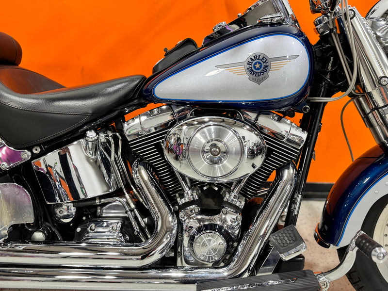 Harley-Davidson Motorcycle 2000 Harley-Davidson Softail Fatboy FLSTF Carbureted One Owner Low Miles w/ Many Extras! $6,995