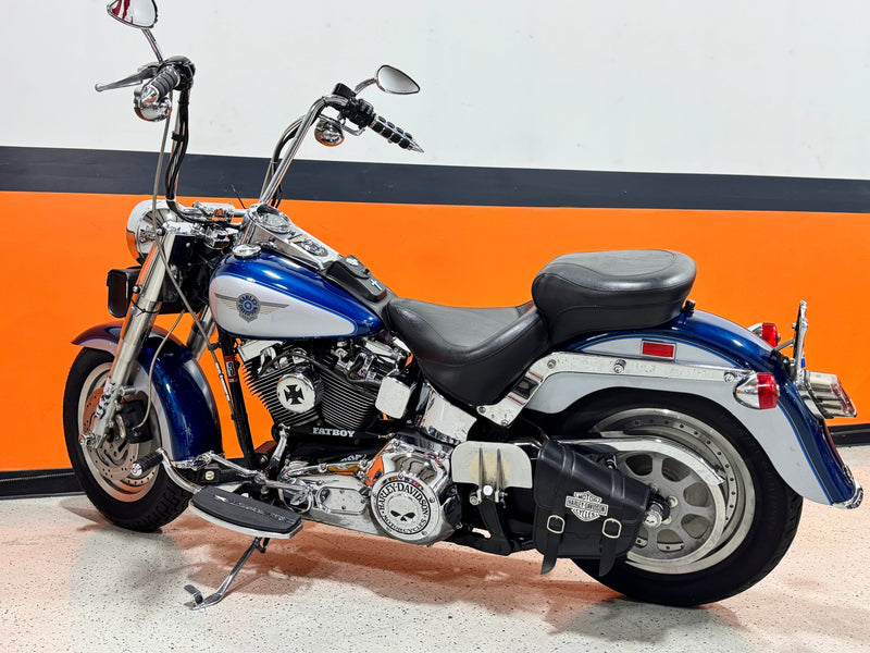 Harley-Davidson Motorcycle 2000 Harley-Davidson Softail Fatboy FLSTF Carbureted One Owner Low Miles w/ Many Extras! $6,995