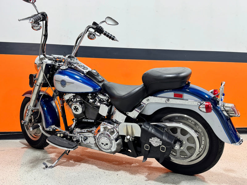Harley-Davidson Motorcycle 2000 Harley-Davidson Softail Fatboy FLSTF Carbureted One Owner Low Miles w/ Many Extras! $6,995
