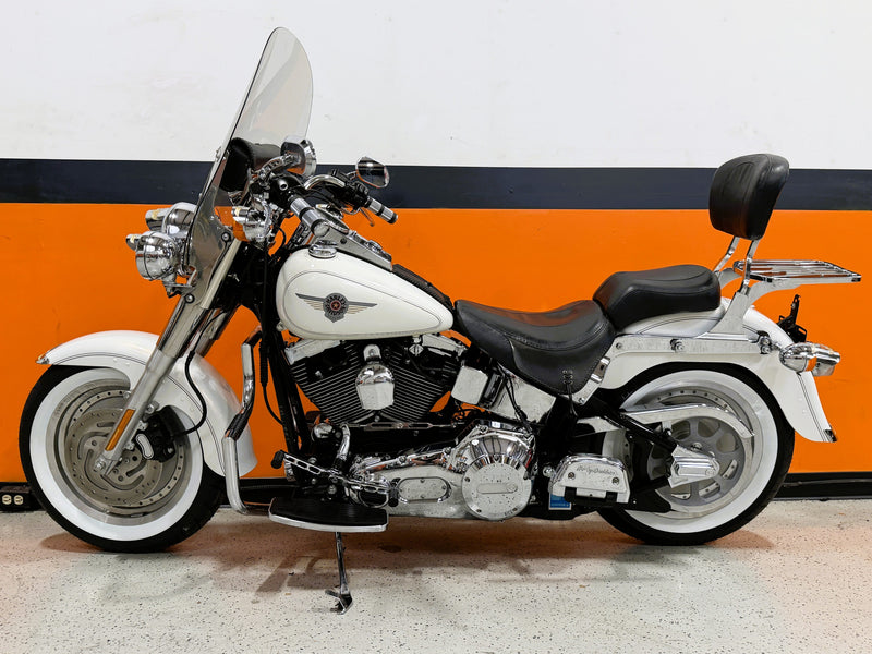 F*n様 EXIST SF 2000ss-h Fairy 41 カスタム 2000 Harley-Davidson Softail Fatboy FLSTF One Owner White Pearl w