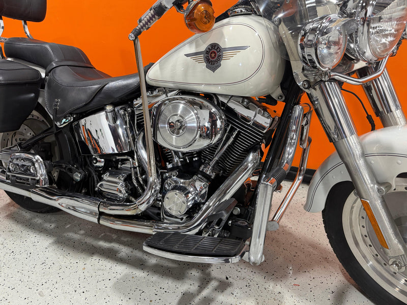 Harley-Davidson Motorcycle 2000 Harley-Davidson Softail Fatboy FLSTF White Pearl w/ Extras! $7,995