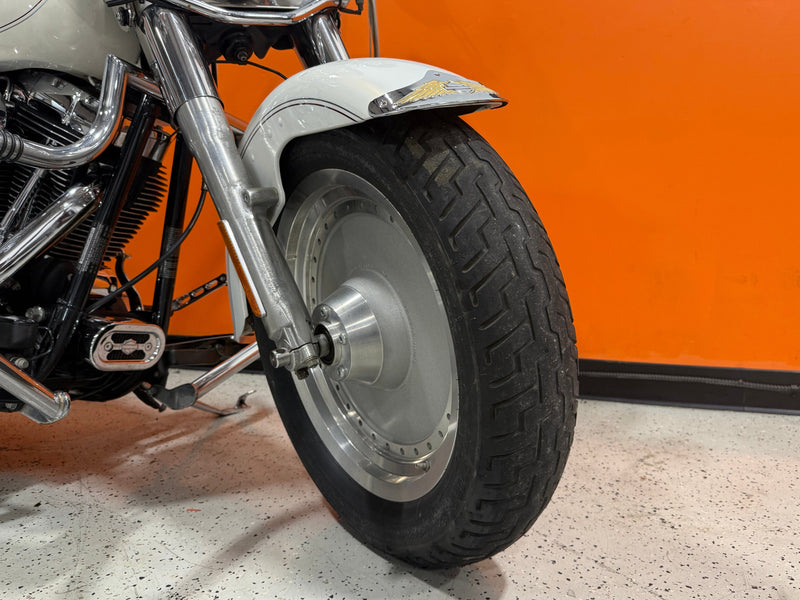 Harley-Davidson Motorcycle 2000 Harley-Davidson Softail Fatboy FLSTF White Pearl w/ Extras! $7,995